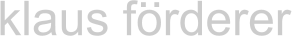 klaus forderer ..