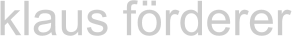 klaus förderer